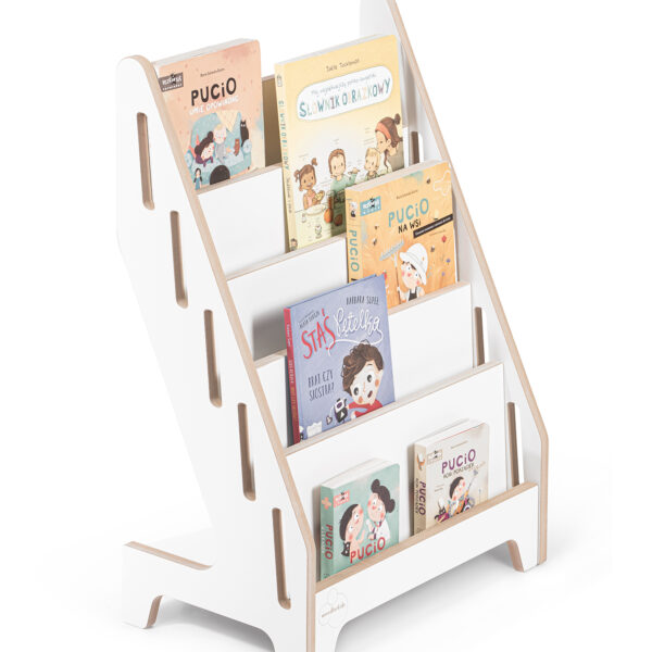 Biblioteczka Mia – M biały bok
