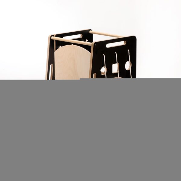 Kitchen Helper Sorter Czarny z brzozą
