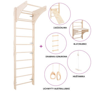 Drabinka gimnastyczna zestaw MAX